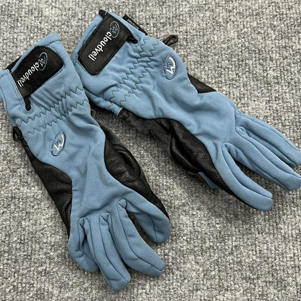 Cloudveil Serendipity Gloves Womens XS Blue Black Winter